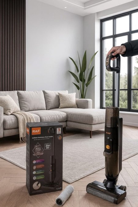 المكنسة والممسحة الذكية اللاسلكية من RAF